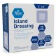 MEDPRIDE Bordered Gauze Island Dressing for Wounds First Aid Kit Supplies, 25-Pack