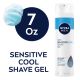 NIVEA MEN Sensitive Cooling Shave Gel, 7 Oz Can