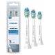 Philips Sonicare Optimal Plaque Control replacement toothbrush heads, HX9023/65, BrushSync™ technology, White 3-pk