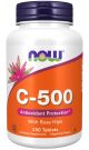 NOW Supplements, Vitamin C-500 with Rose Hips, Antioxidant Protection*, 250 Tablets