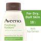 Aveeno Positively Radiant Exfoliating Body Wash with soy extract, 18 fl. oz