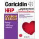 Coricidin HBP Antihistamine Cough & Cold Suppressant Tablets, 16 Count