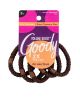 Goody® Volume Boost™ Ouchless® Brown Ponytailers Elastics for Fine Hair, 5 CT