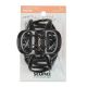 Scunci Consciously Minded Octo-Jaw Claw Clip, Black